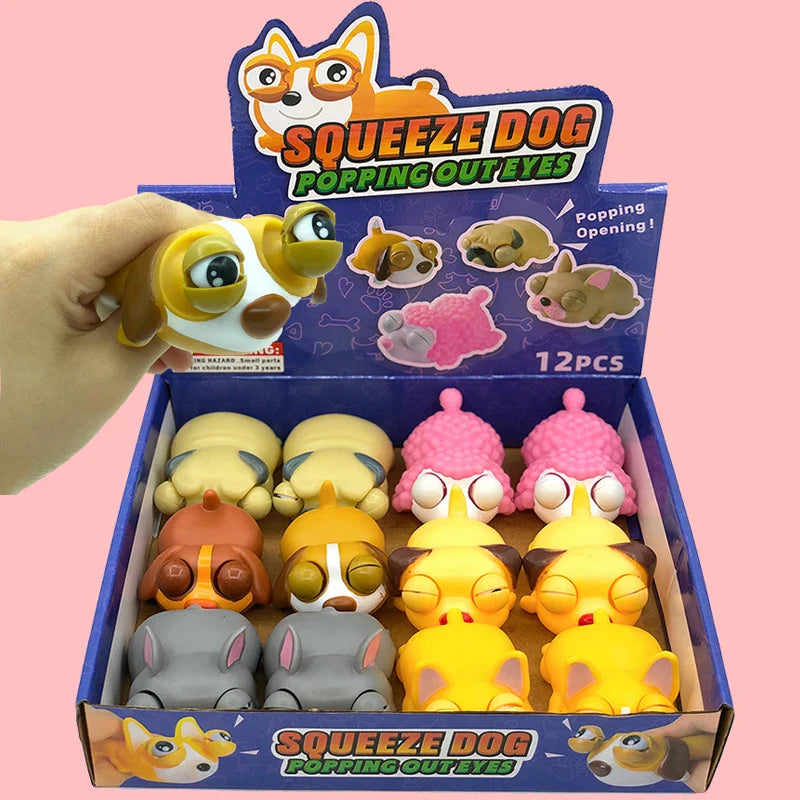 Squeeze Eyeball Stress Toy | Funny Fidget Gift for Adults and Kids