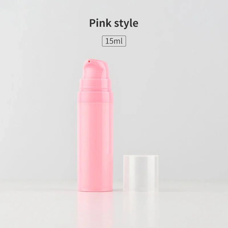 Empty Airless Pump Bottles | Mini Lotion Travel Containers