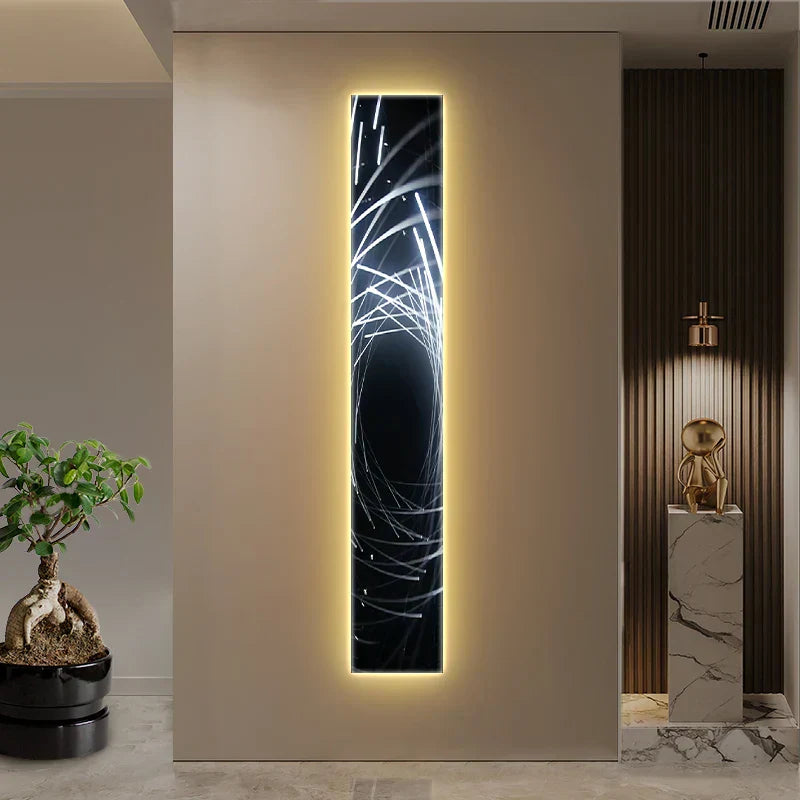 DecorBites™ Abstract LED Wall Lamp for Modern Interior Decoration