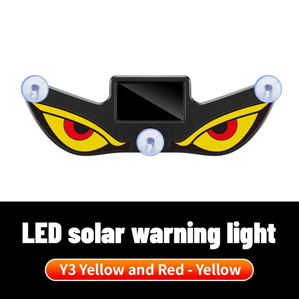 Monster Eye Antenna Flash Light | Solar Car Decoration Demon Light