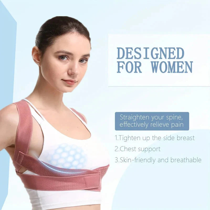 Invisible Posture Corrector – Back & Shoulder Support for Adults