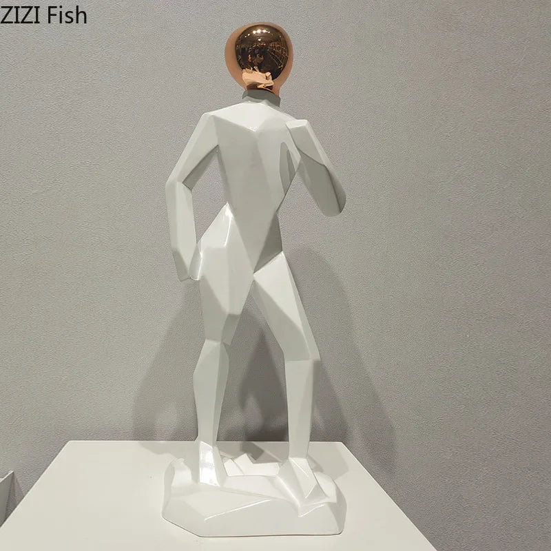 DecorBites™ Abstract Resin Sculpture Room Decoration Set