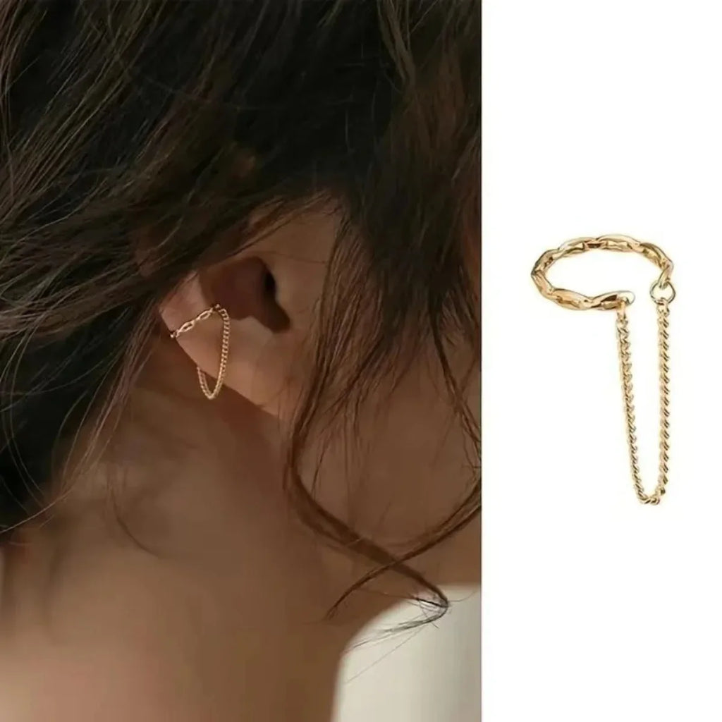 No Piercing Ear Cuff Earrings | Fashion Clip-On Ear Jewelry for Women