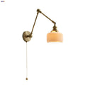 DecorBites™ Ceramic Copper LED Wall Lights with Pull Chain Switch - Nordic Modern Bedside Lamp