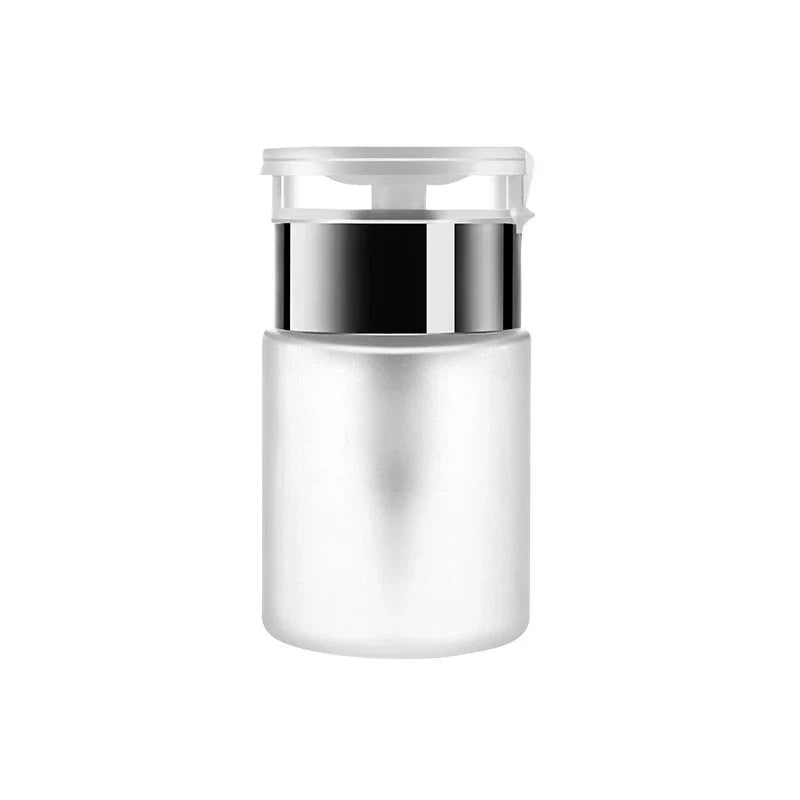 60ml 150ml 180ml 250ml Empty Pump Dispenser Bottle | Refillable UV Gel Polish Remover Container