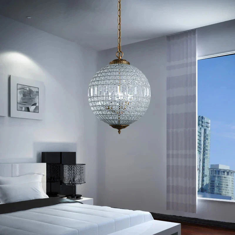 DecorBites™ Luxe Crystal Chandelier for Living Room Bedroom - Mid Century Modern Elegance