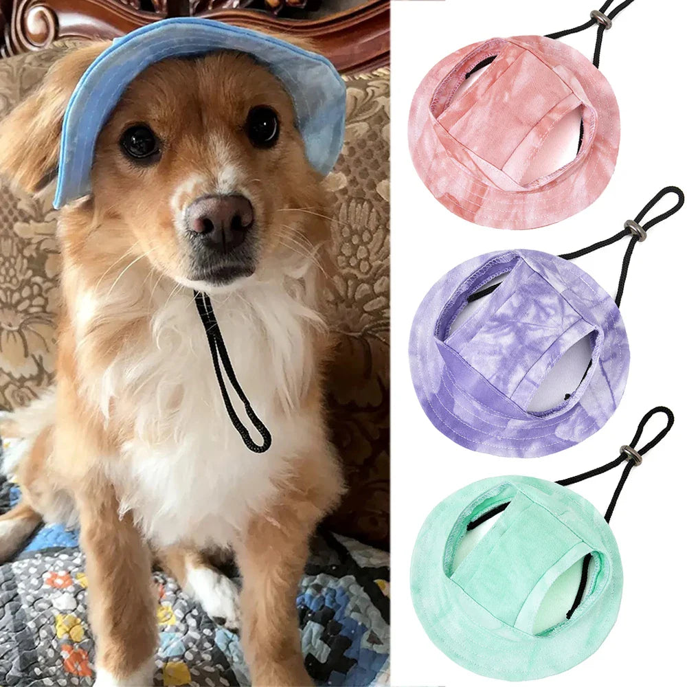 Breathable Pet Sun Hat | Cooling Shade for Small Dogs and Cats
