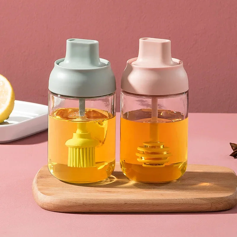 DecorBites™ Glass Seasoning Bottle Set
