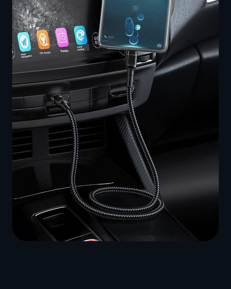 Double-Headed Typec Data Cable Mobile Phone Computer Car Universal Male-to-Male CTOC Flash Charging Cable 2 M Long Fast Charging