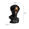 DecorBites™ Golden Skeleton Abstract Resin Statue Home Decor Figure