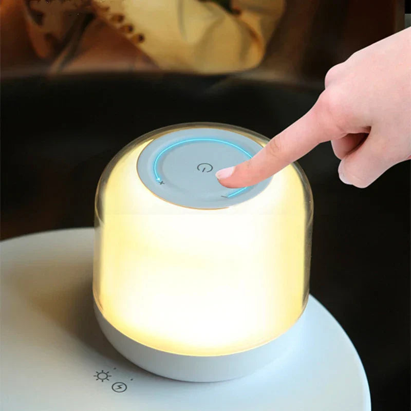 DecorBites™ LED Light Wireless Charger Table Lamp for iPhone Samsung Huawei - Wireless Charging Pad