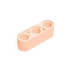 Gobricks GDS-663 Technical Liftarm Thick 1 x 3 | Compatible Building Block for DIY Creations