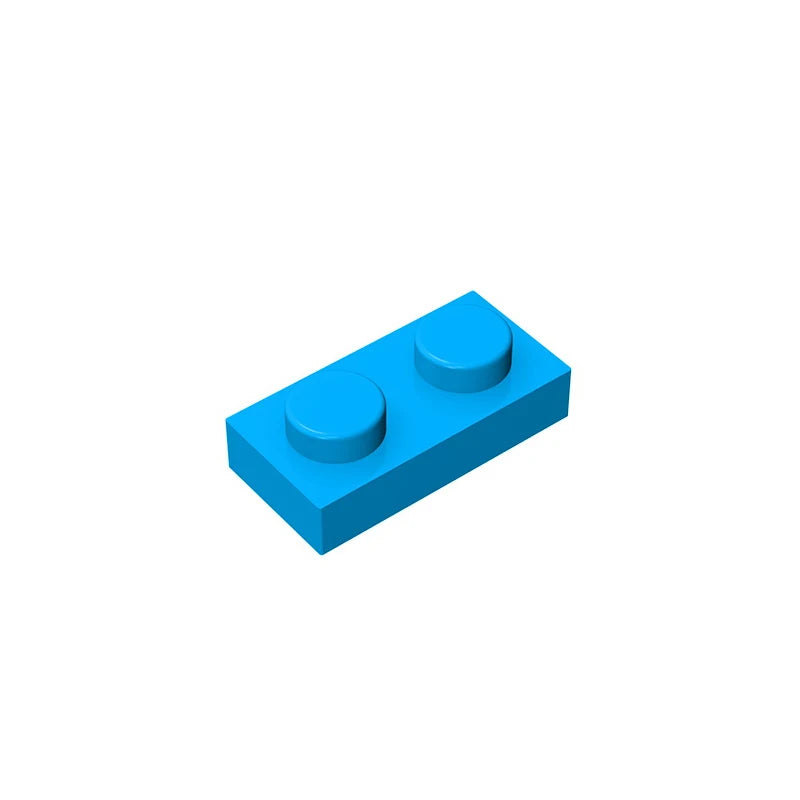 Gobricks Plate 1 x 2 Building Blocks 6225 Pieces | Compatible with Lego 3023