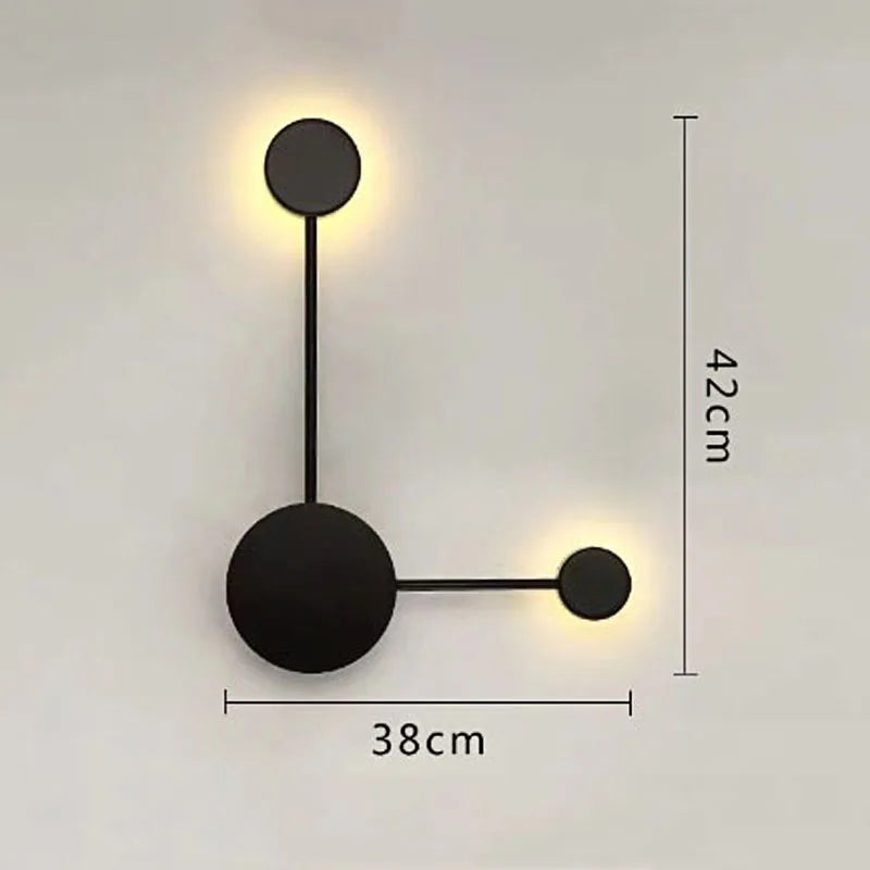 DecorBites™ Geometry LED Wall Light for Living Room Bedroom Decor