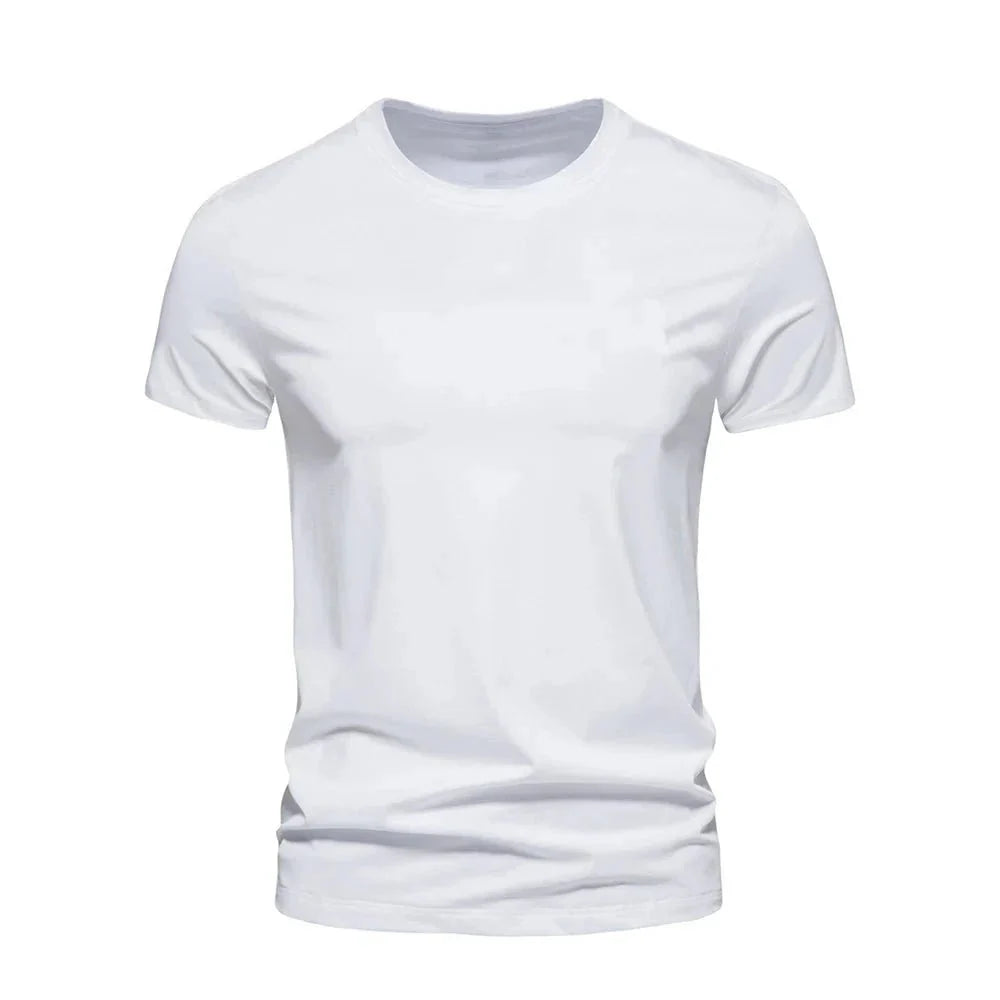 Mandotos Cotton T Shirts Pack Of Five Short Sleeve O Neck Casual Basic Oversize For Men And Women