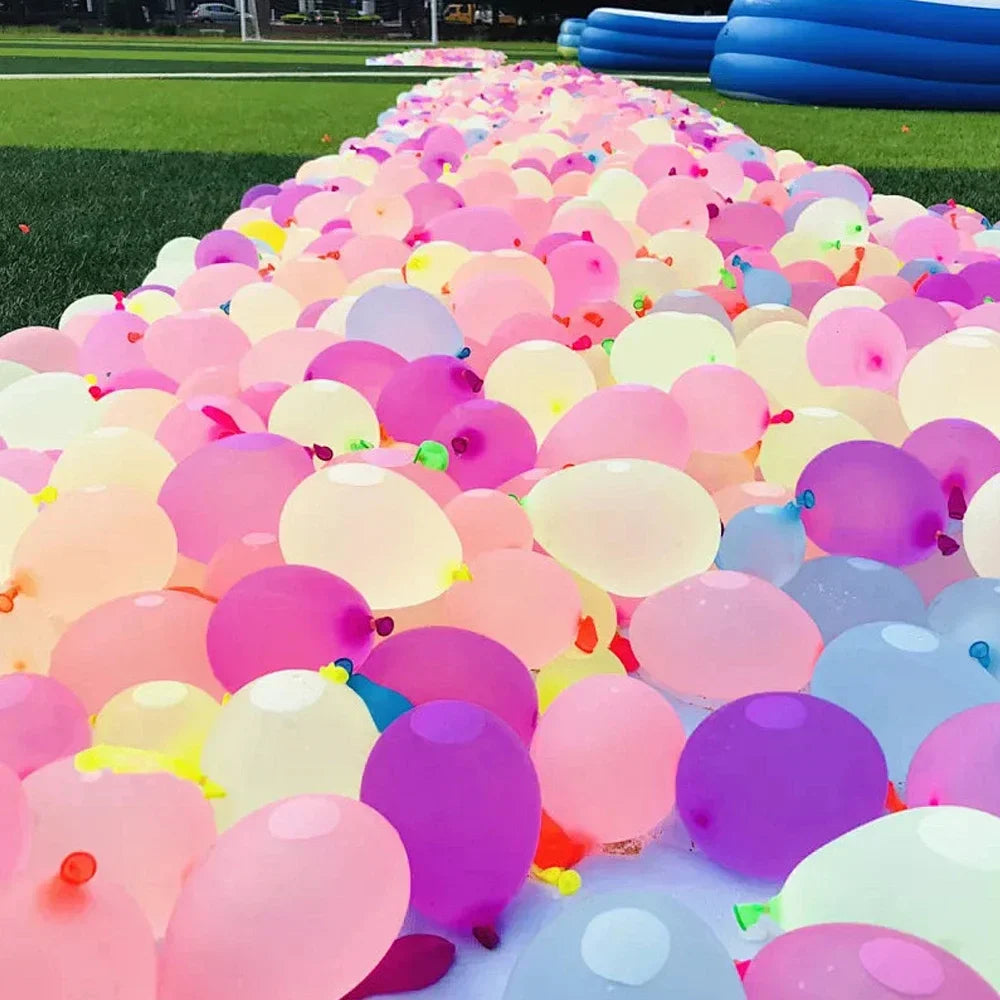 111 Pcs Quick Fill Water Polo Ball Bomb Set | Summer Pool Party Toys