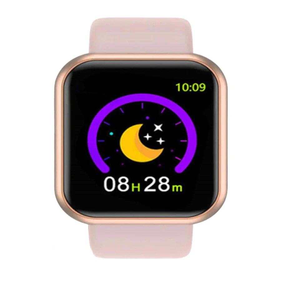 Y68 Smart Watch | Fitness Tracker with Heart Rate Monitor for Android iOS