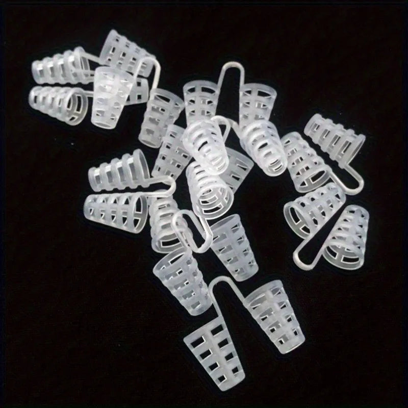 20 Pcs Mini Anti-Snoring Nose Clips | Adhesive Snoring Relief Aid
