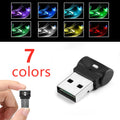 Mini USB LED Car Light | Auto Interior Atmosphere Lamp
