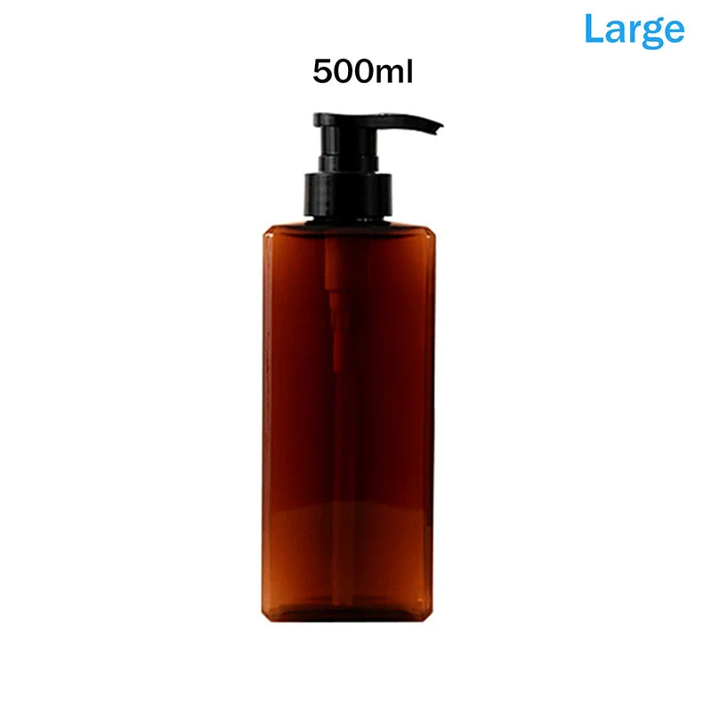 Square Soap Dispenser | Refillable 400/500ml Bathroom Pump Bottle