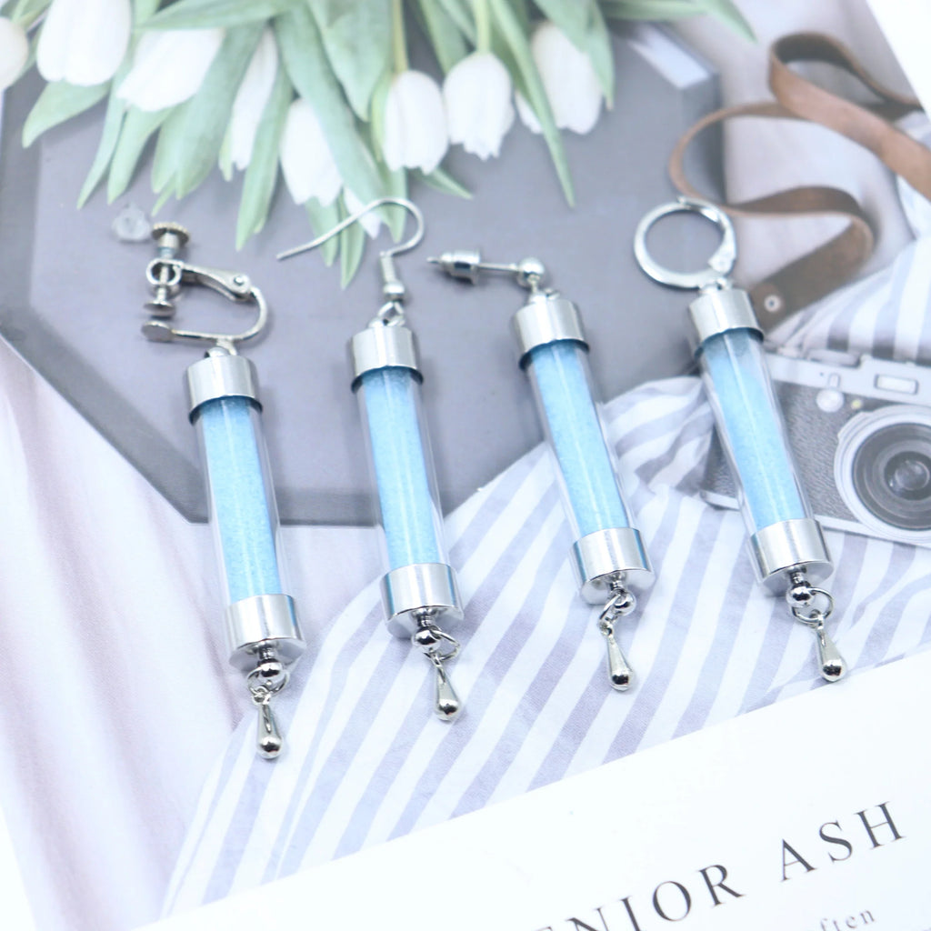 Genshin Impact Dottore Earrings | Cosplay Drop Earrings with Gift Box