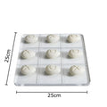 DecorBites™ Acrylic Tic-Tac-Toe Chessboard Set with Resin Pieces