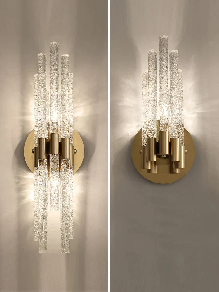 DecorBites™ Crystal Wall Lamp: Modern & Simple Living Room Light for Corridor & Bedside