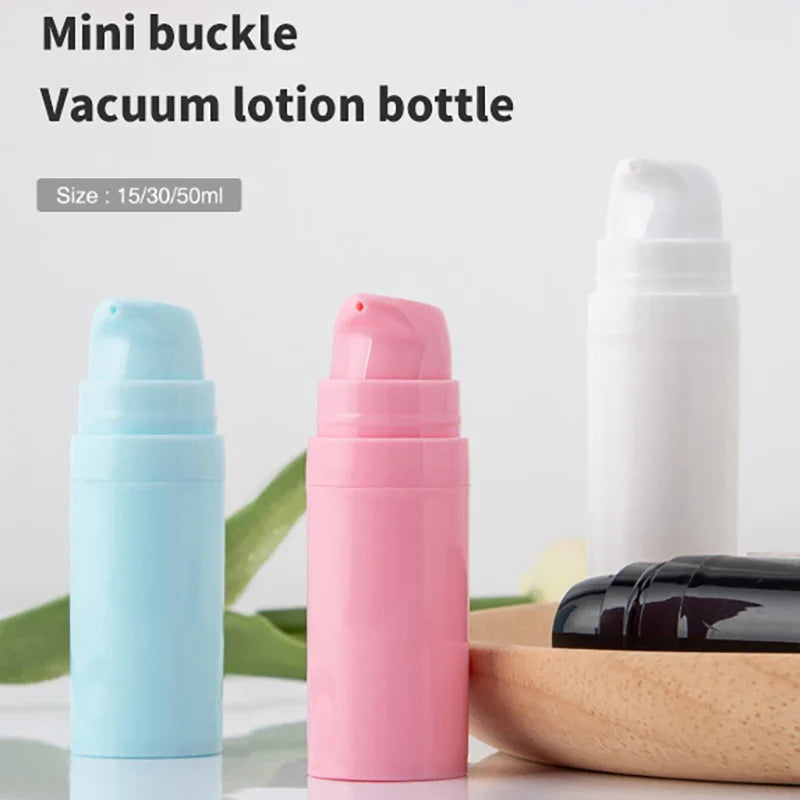 Empty Airless Pump Bottles | Mini Lotion Travel Containers