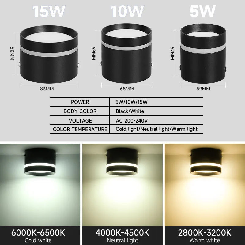 DecorBites™ LED Ceiling Chandelier Downlight for Home Lighting