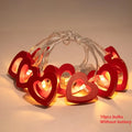 10pcs Love LED String Lights | Valentine's Day Wedding Party Decoration