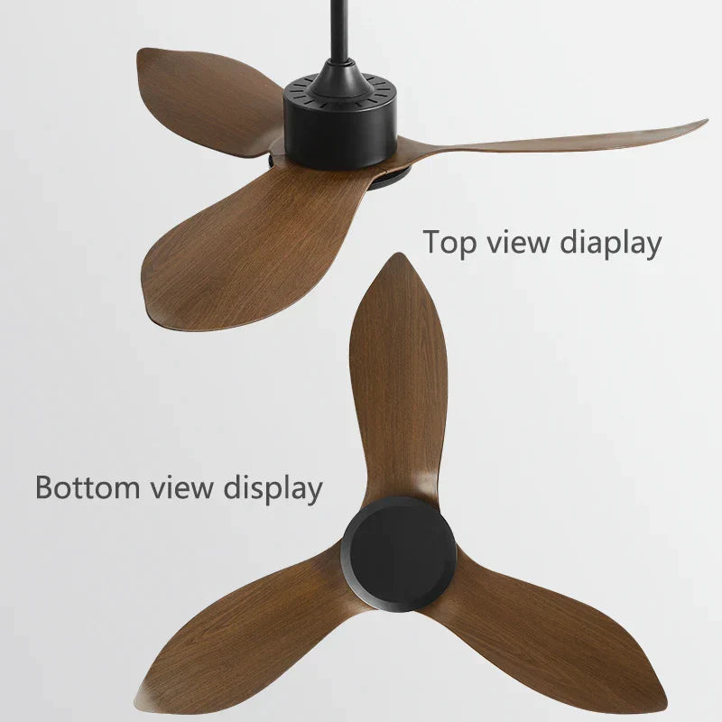 DecorBites™ 48" DC Remote Control Ceiling Fan Plastic Blade Bedroom Indoor Industry 220V
