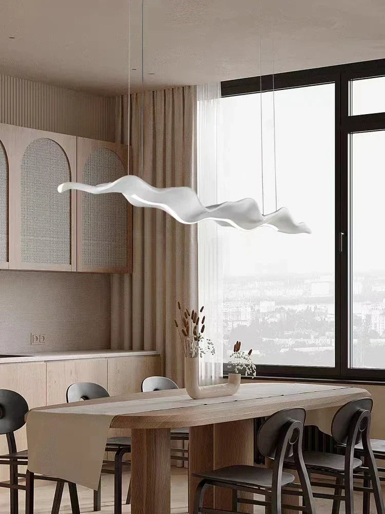 DecorBites™ Leaf Pendant Lights: Dimmable RC Hanging Lamp for Indoor Decor Lighting