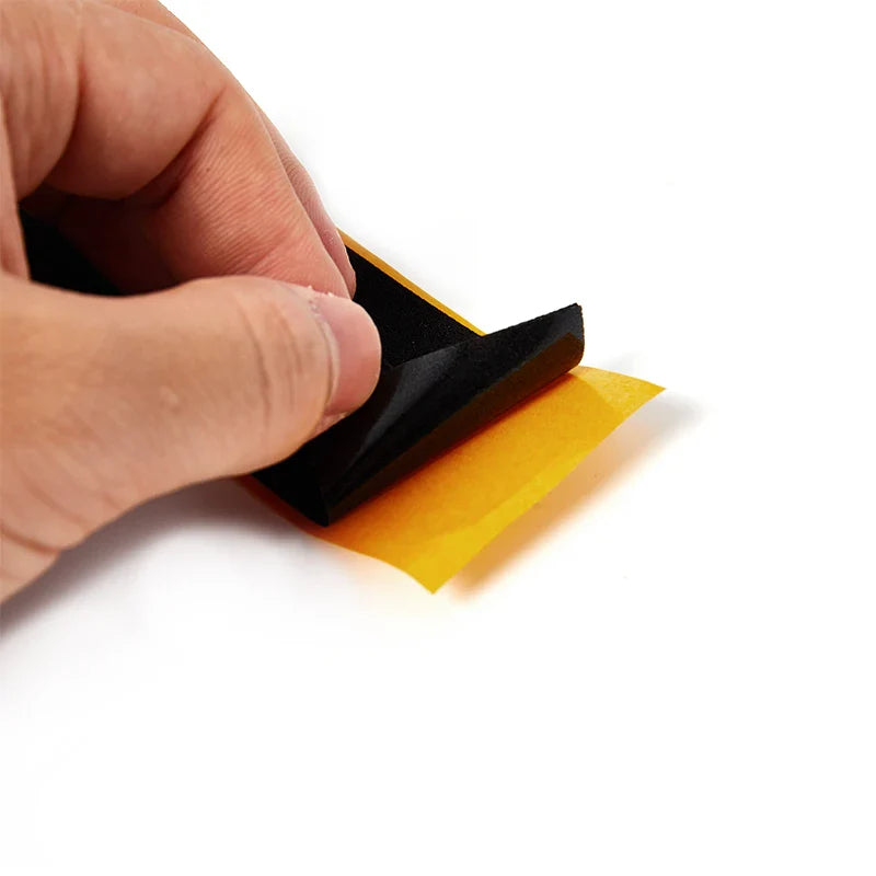 10Pcs Black Foam Fingerboard Grip Tape | Non-slip Deck Stickers 38x110mm