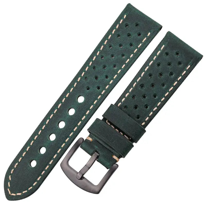 Samsung Galaxy Watch Leather Band - Breathable Classic Style