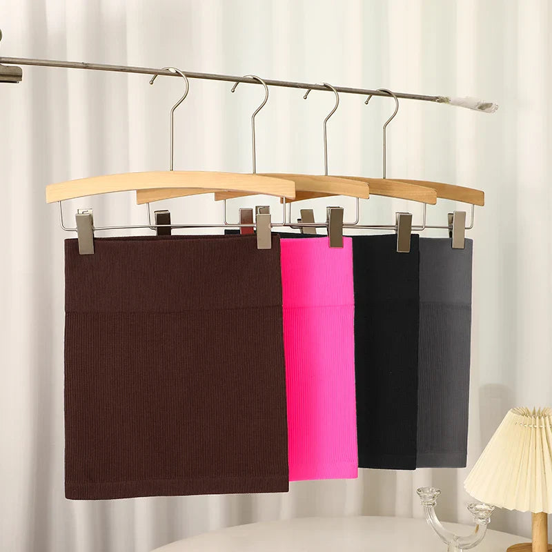 High Waist Knitted Mini Skirt | Slim Fit Work Pencil Skirt for Women