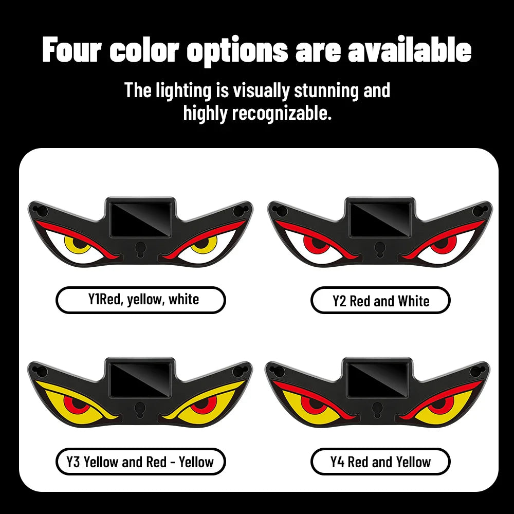 Monster Eye Antenna Flash Light | Solar Car Decoration Demon Light