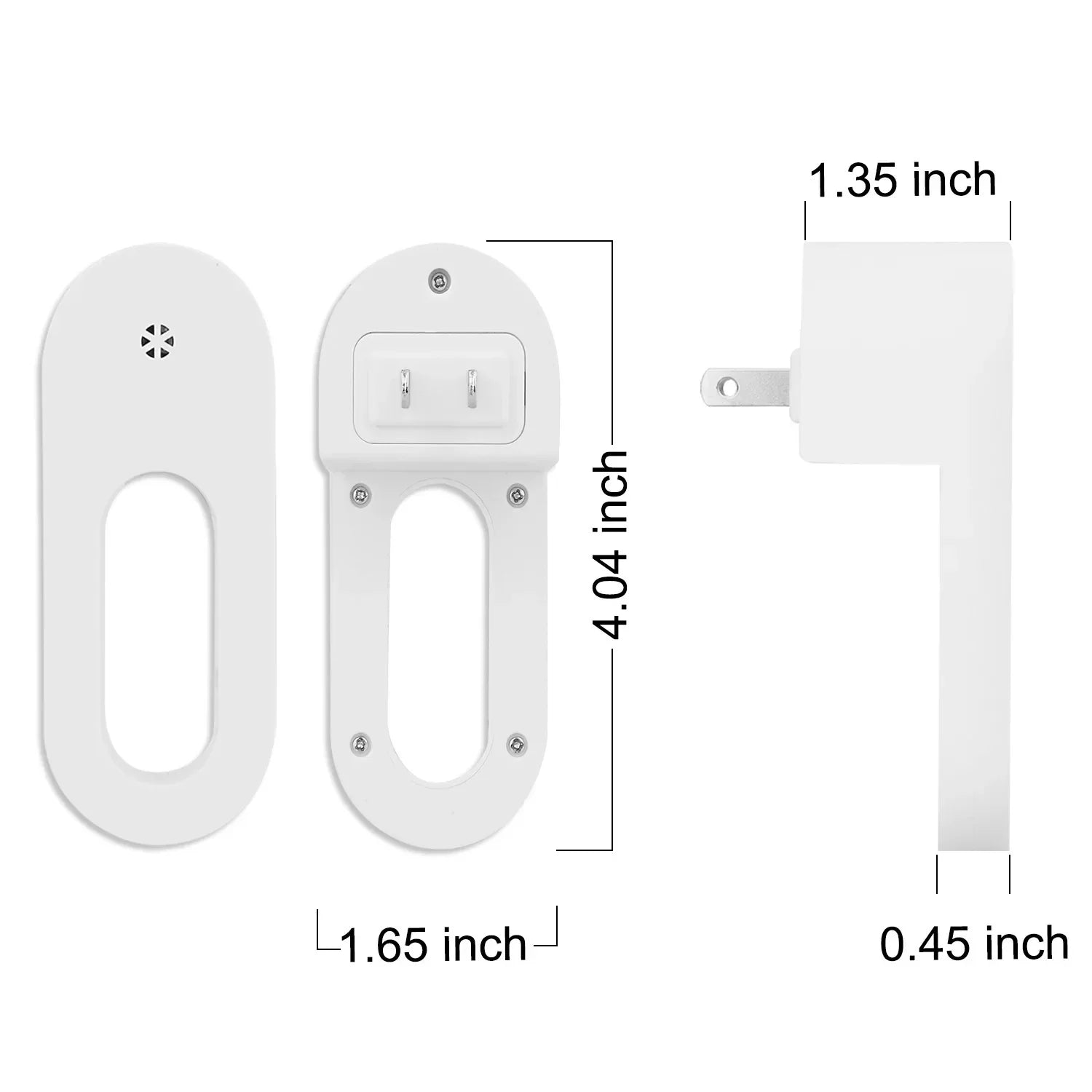 LED Plug Night Light with Twilight Sensor | Energy Saving Wall Socket Lamp
