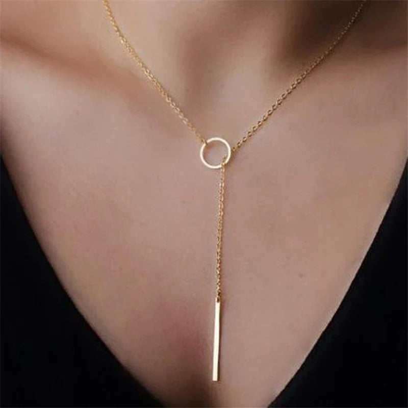 Tiny Heart Necklace for Women | Short Chain Pendant Necklace Gift