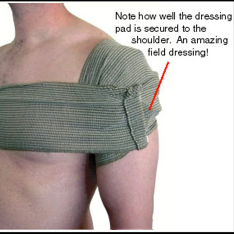 Tactical Emergency Bandage | Israeli Style Battle Dressing for First Aid
