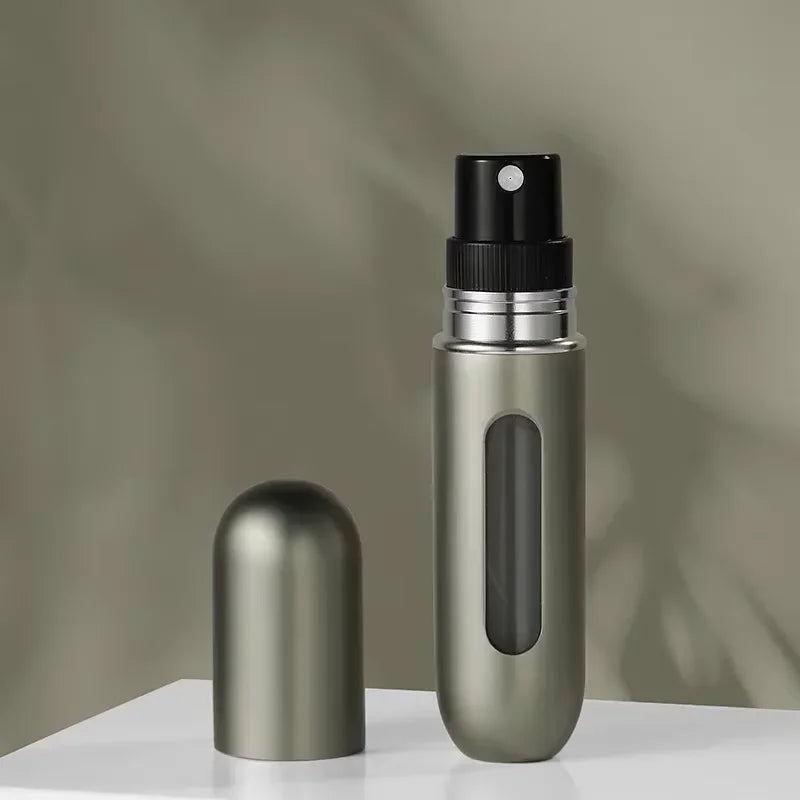 5ml Mini Portable Bottom-Filling Perfume Spray Bottle | Refillable Travel Atomizer