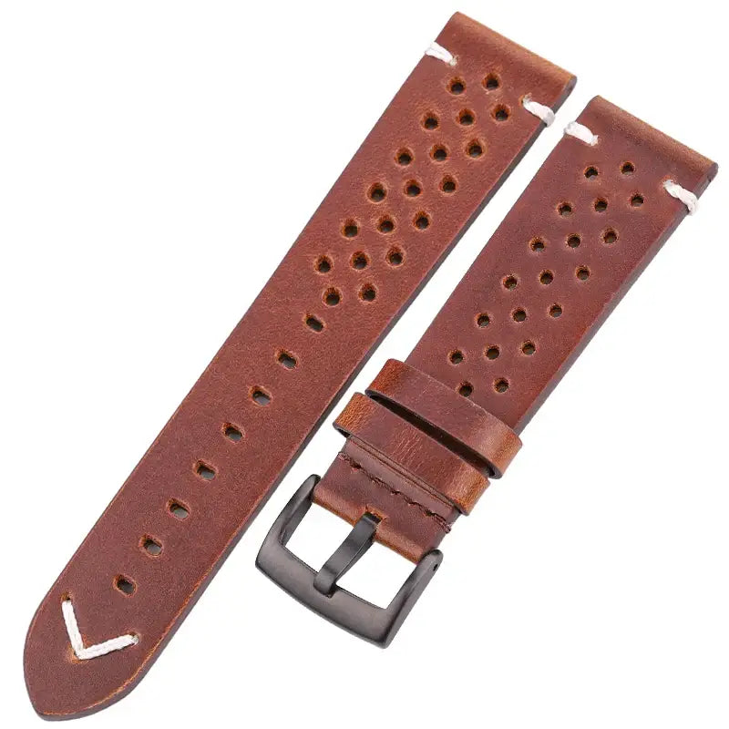 Suunto Leather Band - Breathable, Stylish, Durable Design