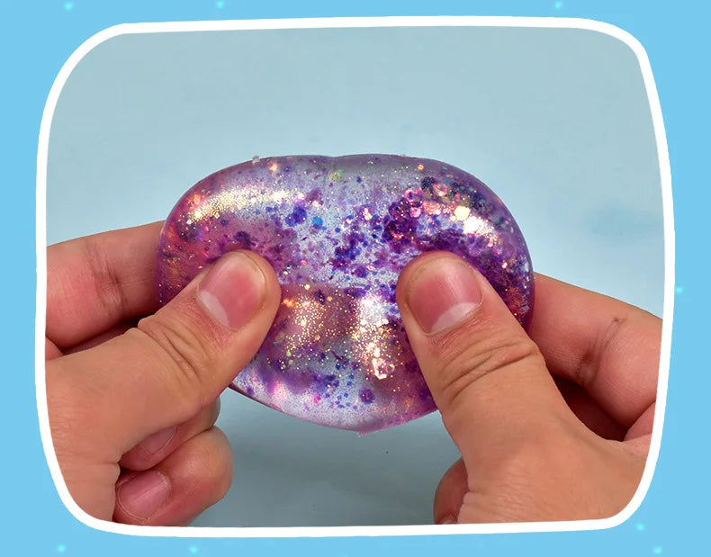 Maltose Cute Colorful Aurora Love Squeezing and Venting Toy | Slow Rebound Stress Relieving Adult Gift