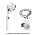 DecorBites™ 3-Mode High Pressure Shower Head with Hose - Water Saving Nozzle