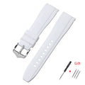COROS Bands Silicone Watch Band Curved End Waterproof Rubber Strap