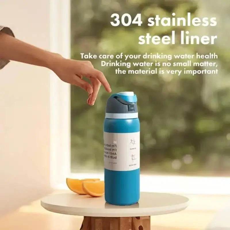 304 Stainless Steel Vacuum Flask | Insulated Thermos Mug for Hot and Cold Drinks
