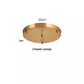 DecorBites™ Clear Glass LED Pendant Light for Bedside Living Dining Decor