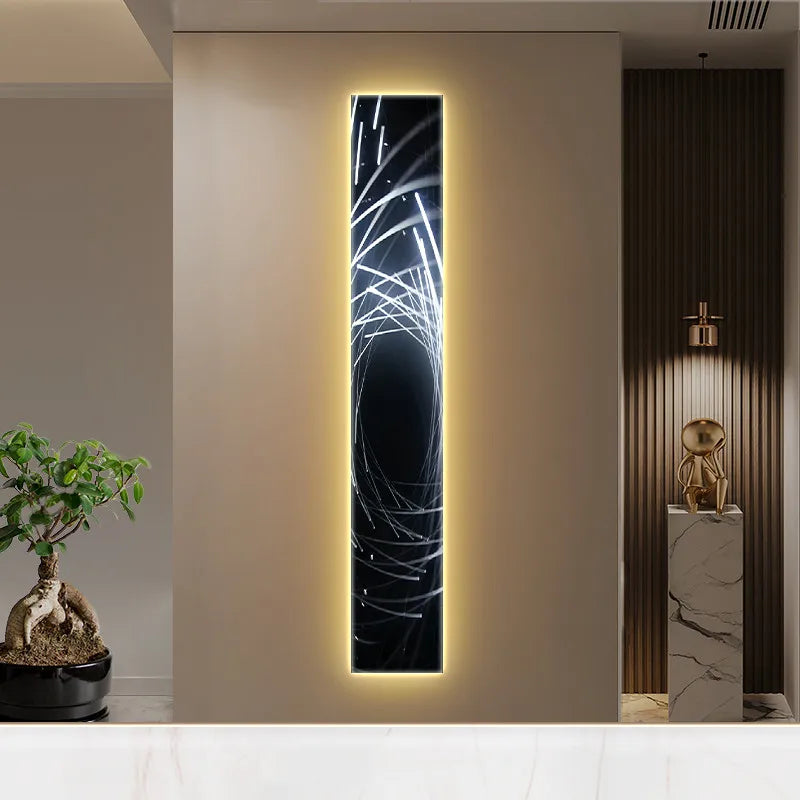 DecorBites™ Abstract LED Wall Lamp for Modern Interior Decoration