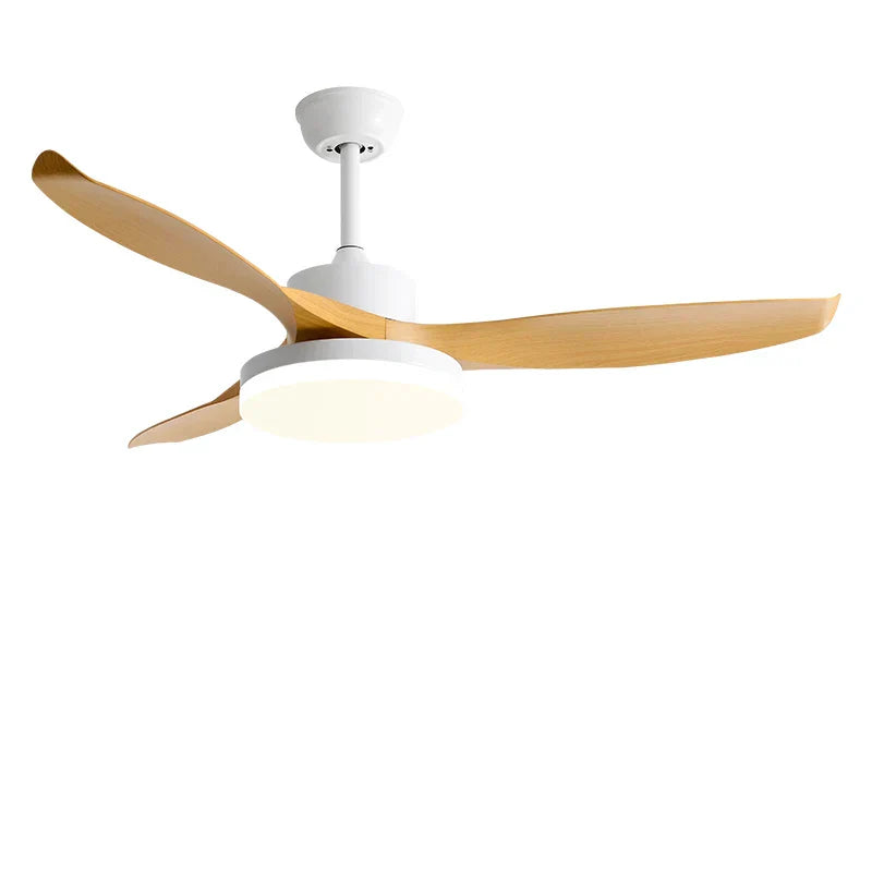DecorBites™ 52" DC Ceiling Fan with 3 ABS Blades and 60W LED Light, Remote Control