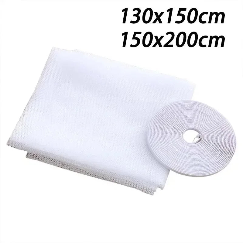 No Drilling Self Adhesive Window Mosquito Net | DIY Insect Screen for Home