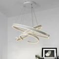 DecorBites™ Circle Rings Acrylic Aluminum LED Ceiling Lamp